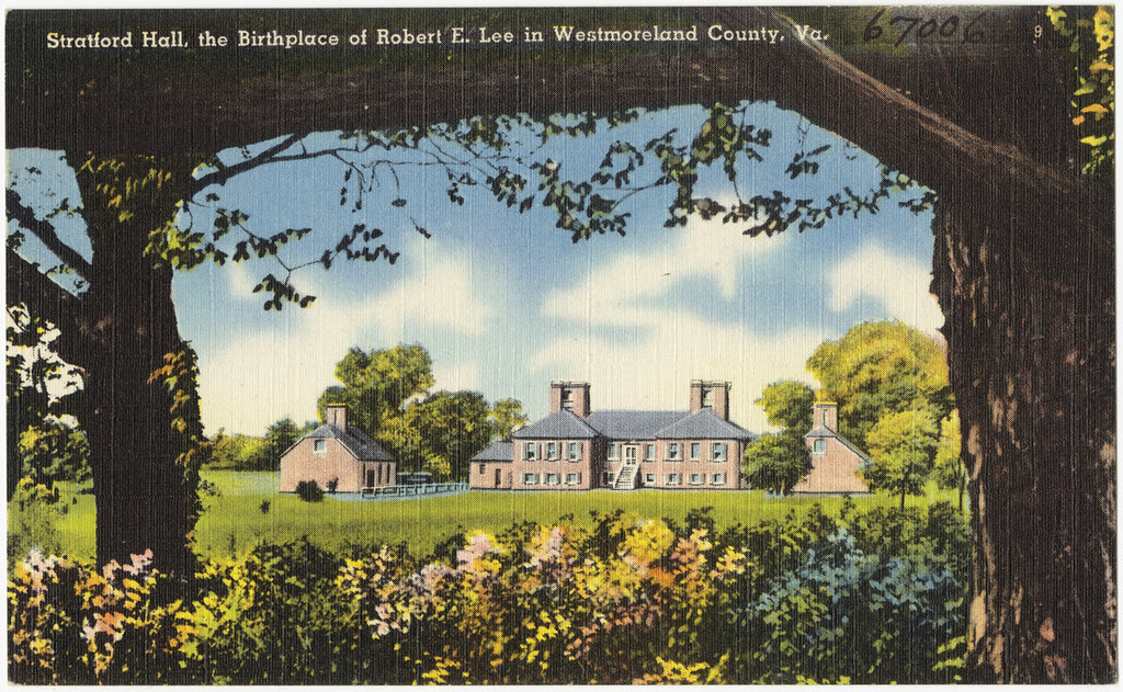 Stratford Hall, the birthplace of Robert E. Lee in Westmor… Flickr