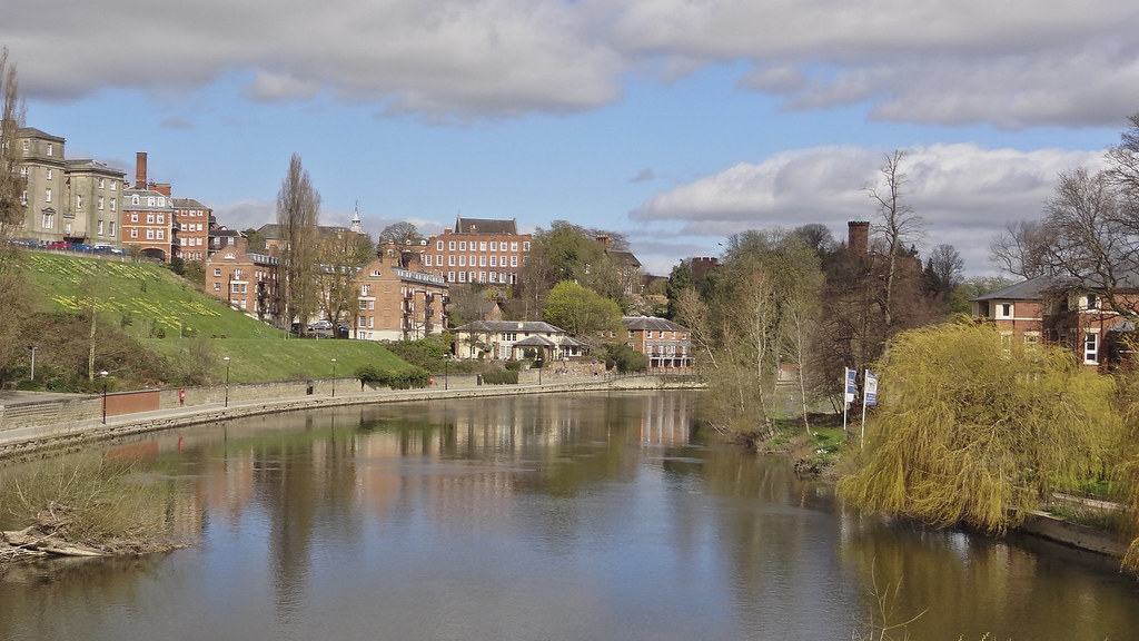Shrewsbury Shrewsbury the River Severn from the English … Flickr