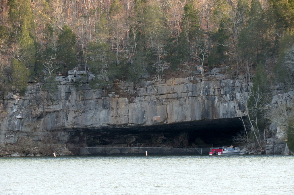 Nickajack Cave Wildlife Refuge (view from Highway TN156) a photo on