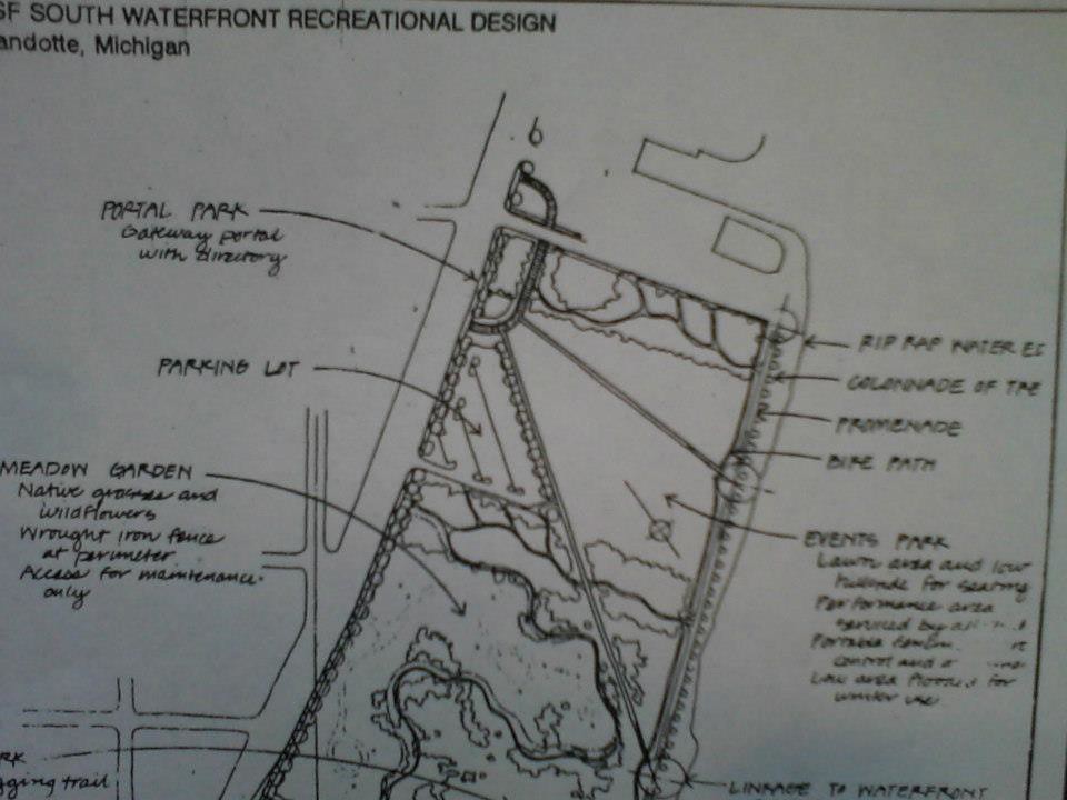 WYANDOTTE BASF South Works Plan (1993) This is the north … Flickr
