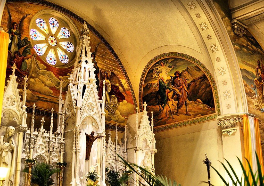 Basilica of Saint Michael the Archangel Loretto, PA dfcaver Flickr