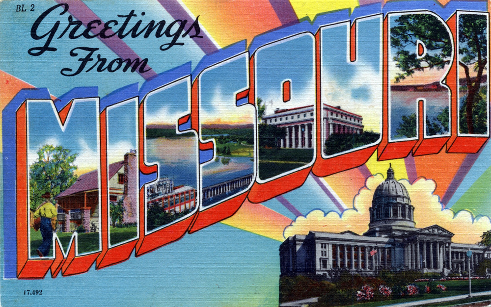 Flickriver Photoset 'Missouri Large Letter Postcards' by Shook Photos