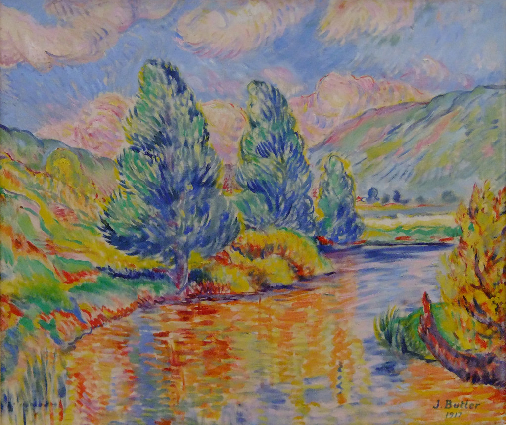 Catatonk Pond, Candor, NY by James P. Butler 1917 Krannert… Flickr