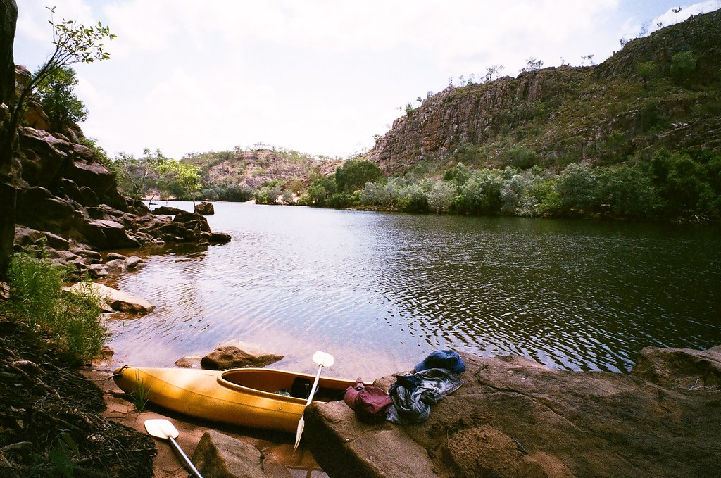 Canoeing at Nitmiluk (Katherine) Taken with Fujifilm… Flickr