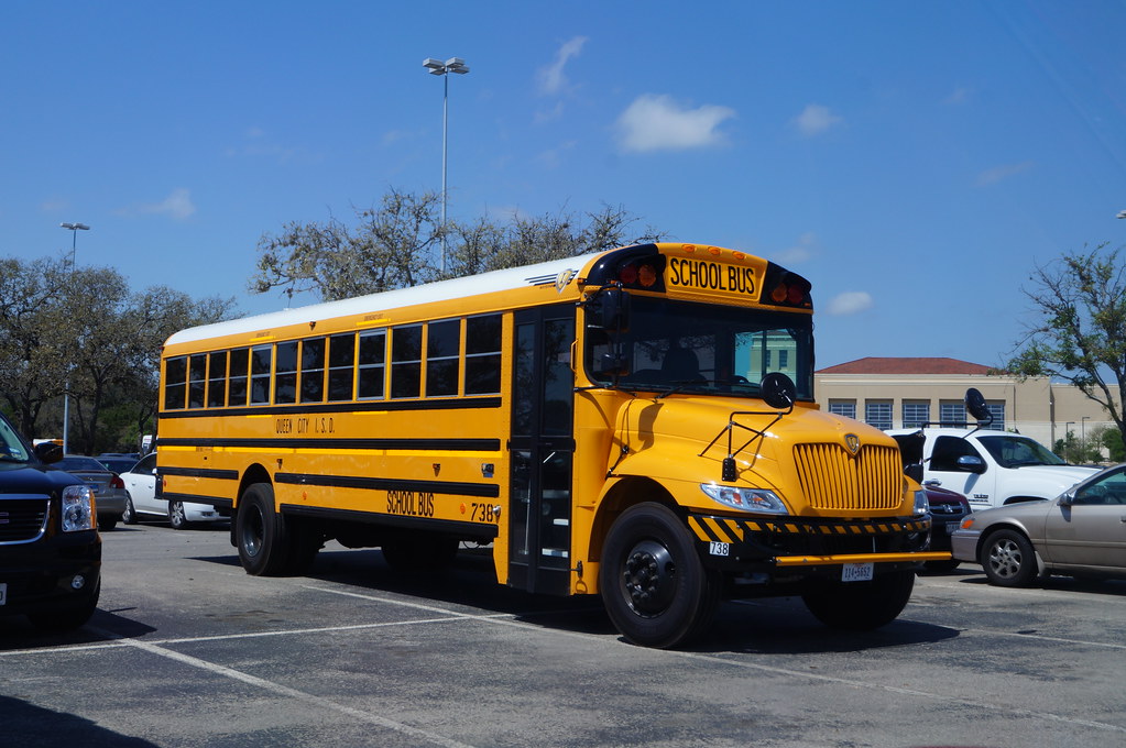 Queen City ISD IC CE200 One of Queen City ISD's school bus… Flickr