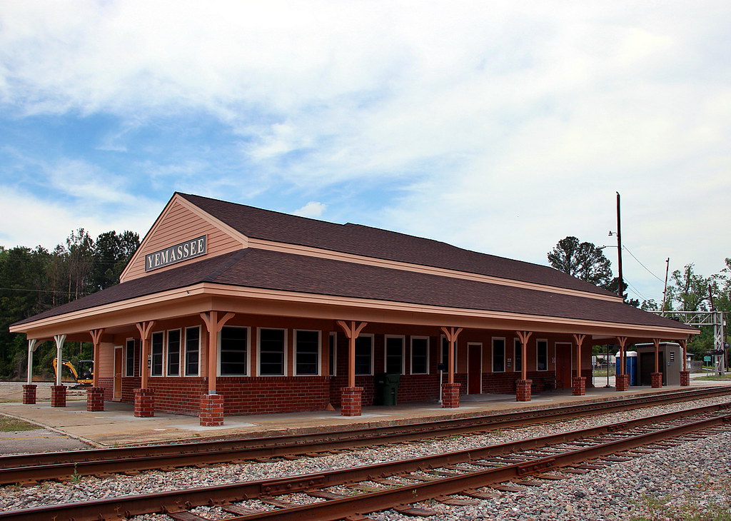 Yemassee Railroad Station Taken in Yemassee, South Carolin… Flickr
