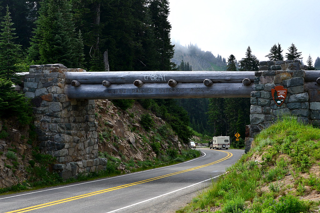Chinook Pass Trail overpass, Chinook Pass, WA Keith Ewing Flickr
