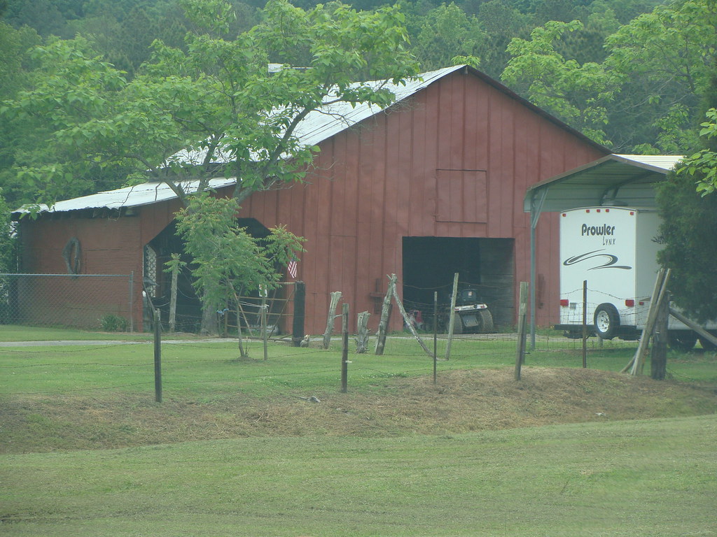 Red Barn (Calhoun County, Al.) Lamar Flickr