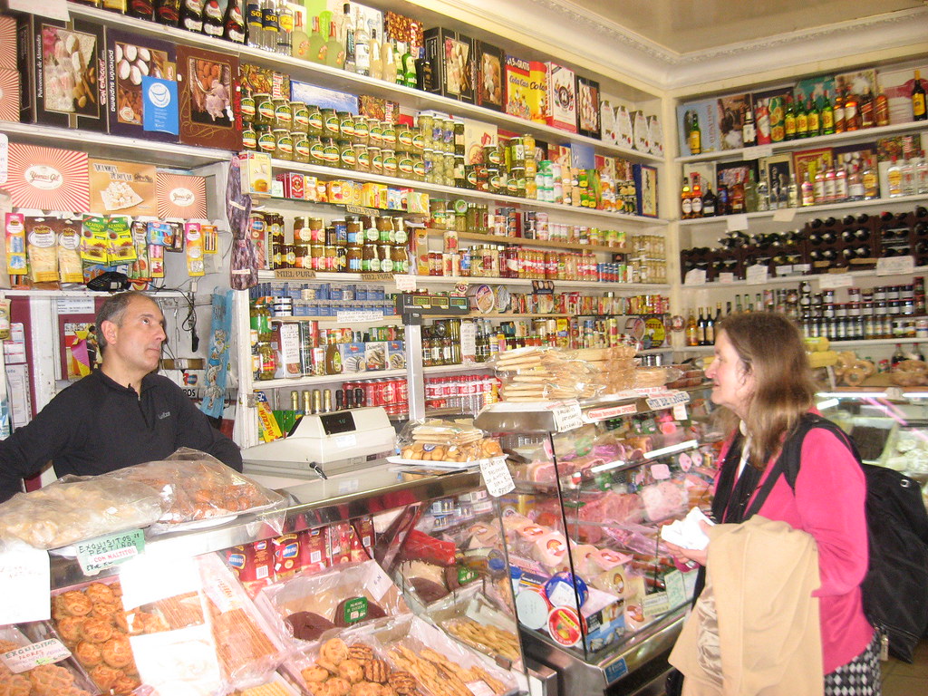 Inside a Traditional Grocery Shop, Central Madrid, Spain Flickr