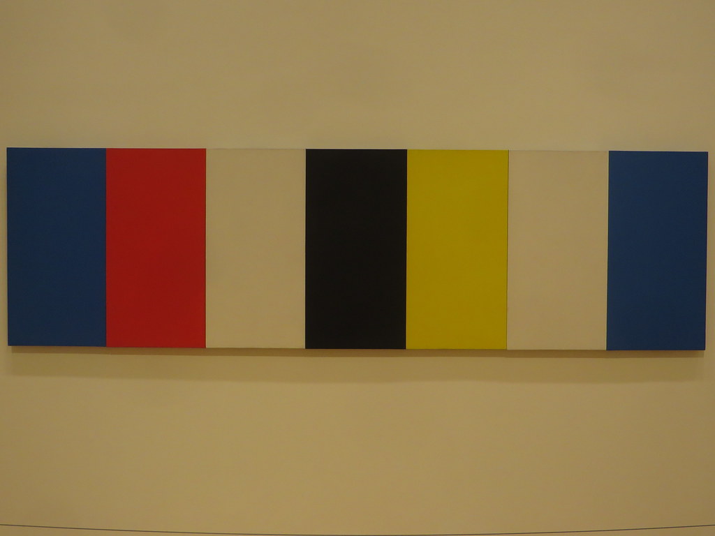 Red Yellow Blue White and Black II, 1953, Ellsworth Kelly,… Flickr
