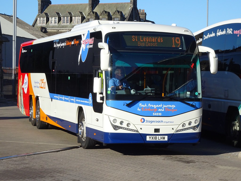 54510 YX18 LHW Stagecoach In Fife Express City Connect S… Flickr