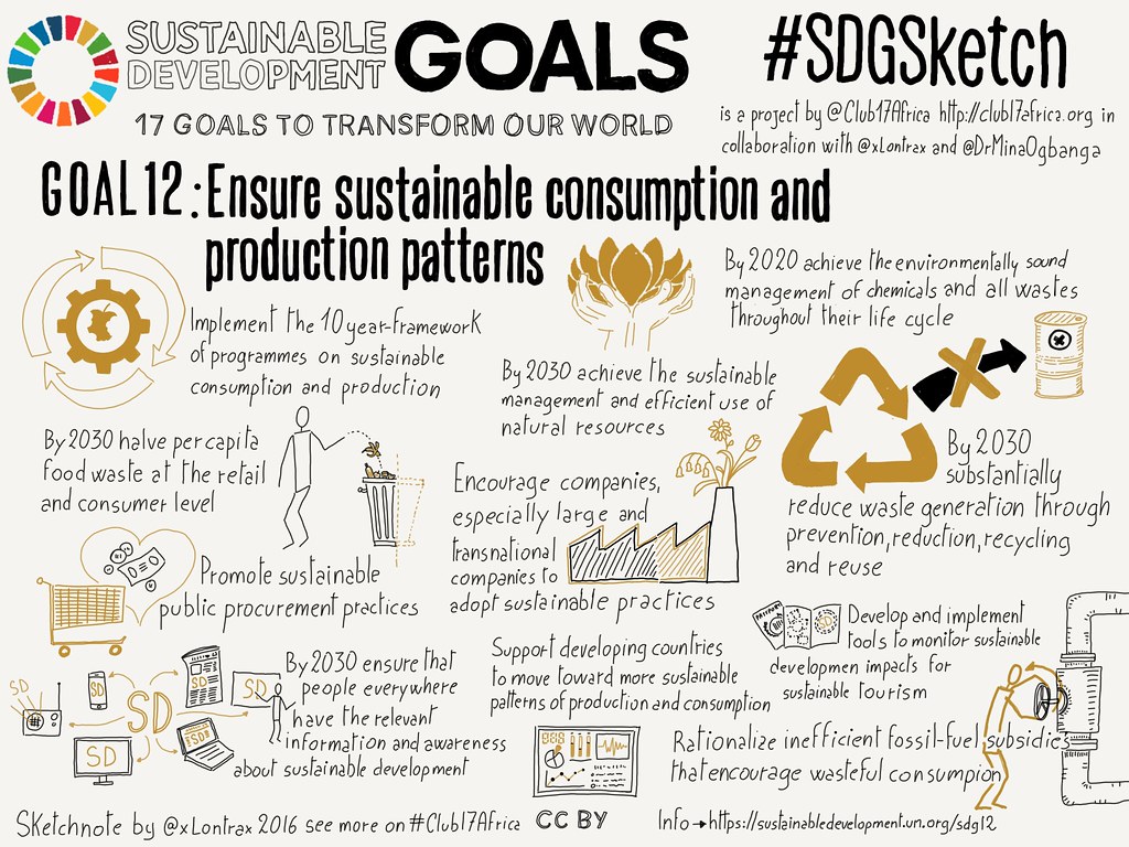 Goal 12. Responsible Consumption and Production Ensure sus… Flickr