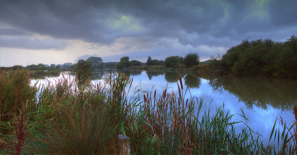 Grove Lake around Sunrise saundersfay Flickr
