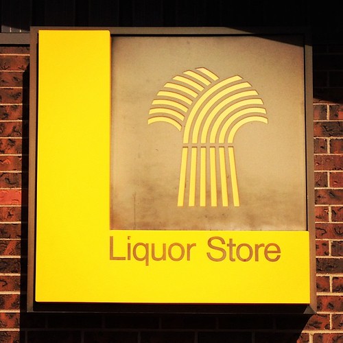 Liquor Store sign in Saskatoon Saskatchewan Jeremiah Vandermeer