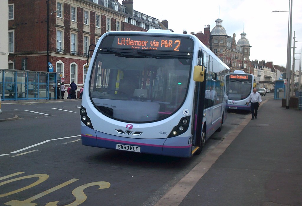 sk63klf, first bus, on weymouth seafront, (9th of septembe… Flickr