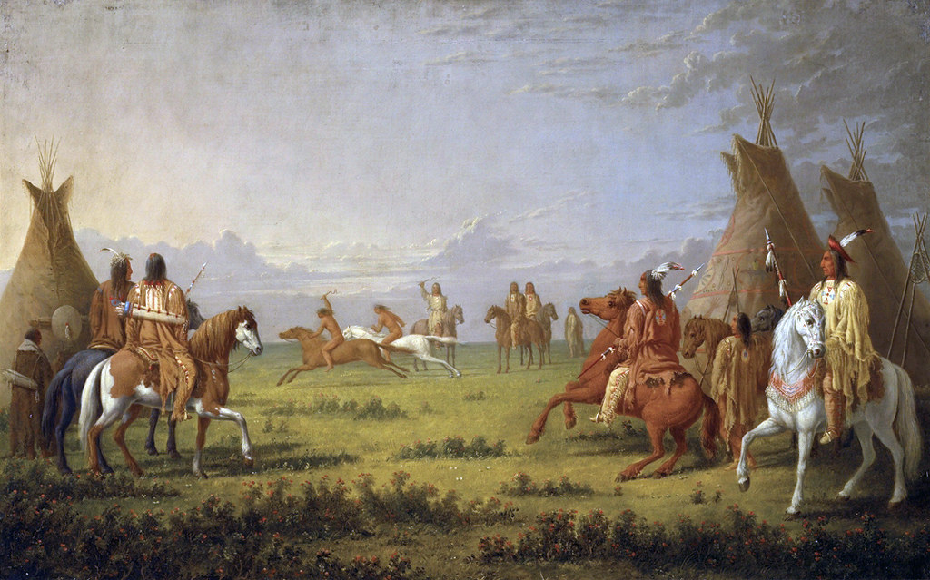 "Indian Horse Race," Blackfoot "Indian Horse Race," Blackf… Flickr