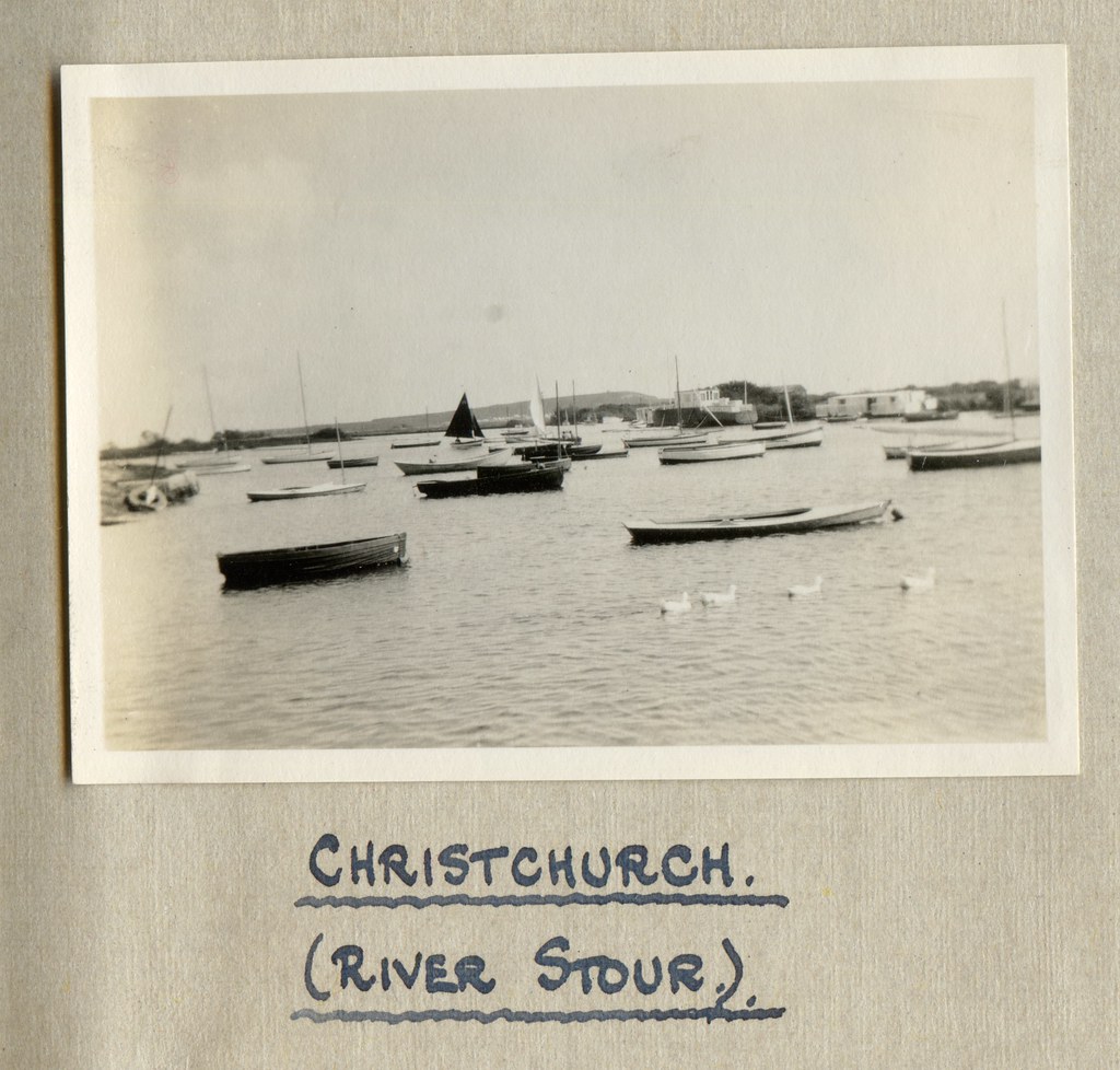 Christchurch Harbour from Hengistbury Head, Southbourne, Bournemouth