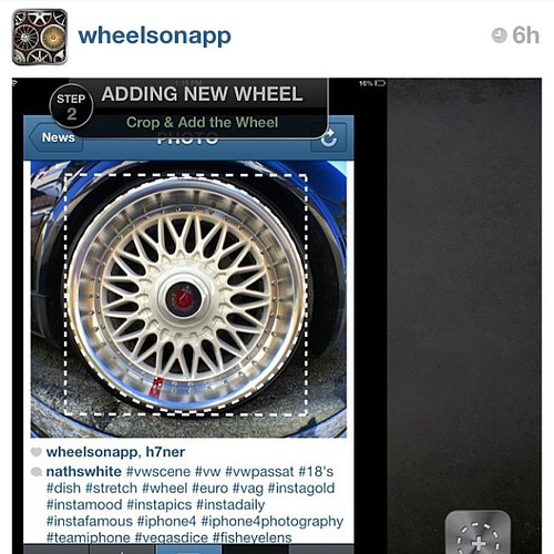 How about this new alloywheels iphone app wheelsonapp … Flickr
