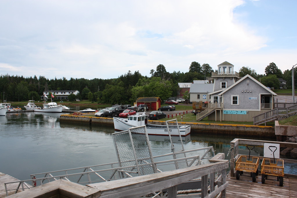 Cardigan, PEI View of the wharf in Cardigan, Prince Edward… Flickr