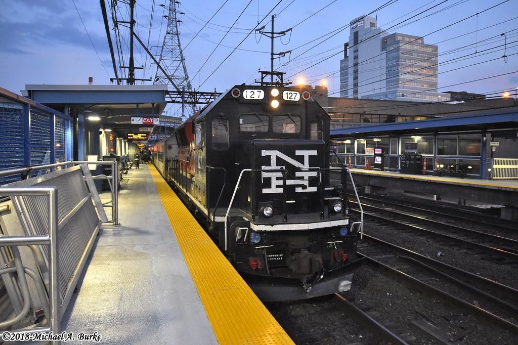 Bridgeport Station Train 1974, the 831pm to Waterbury, aw… Flickr