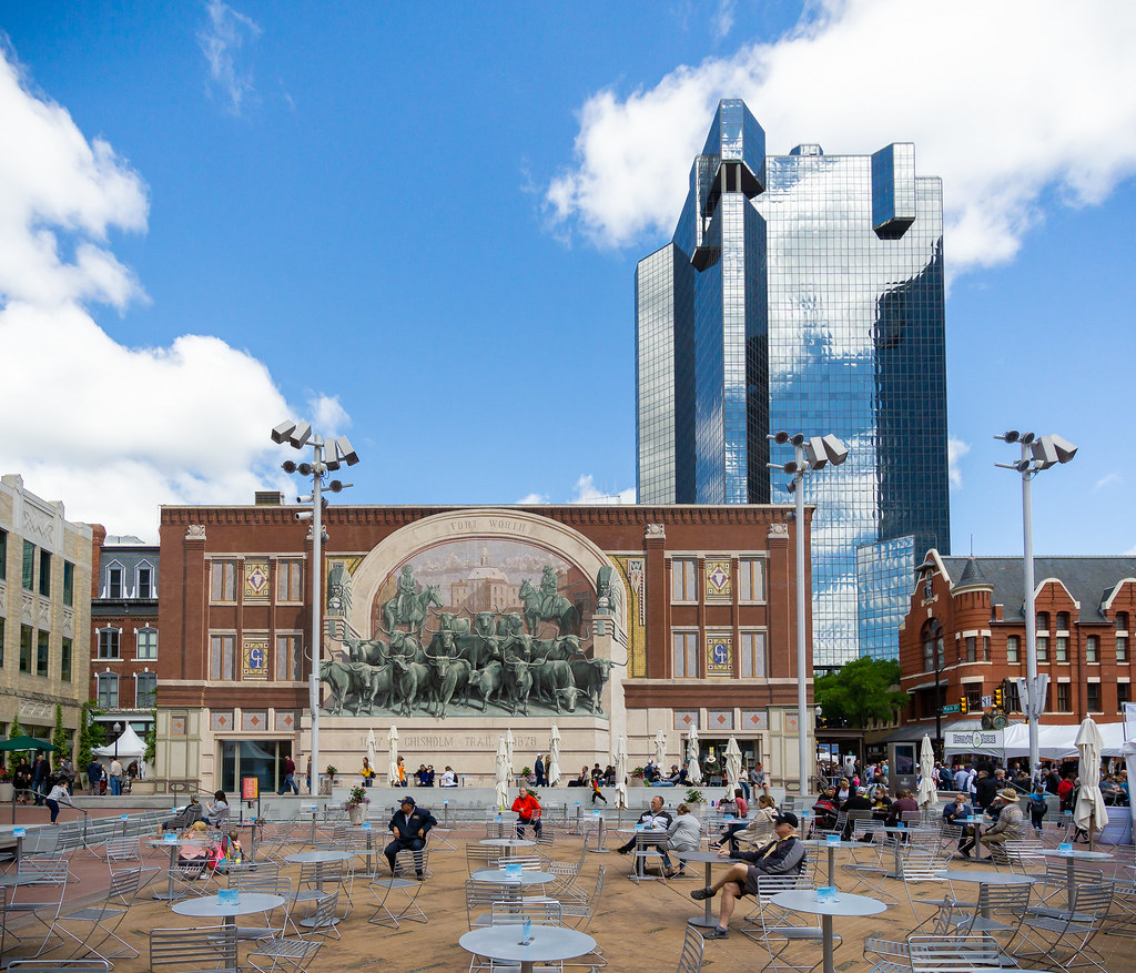 Sundance Square When the reflections make the building app… Flickr