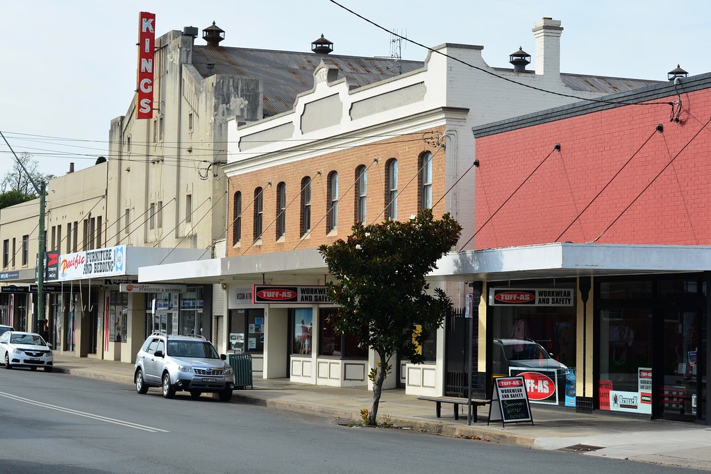 Bega, New South Wales In Bega, a furniture shop now occupi… Flickr