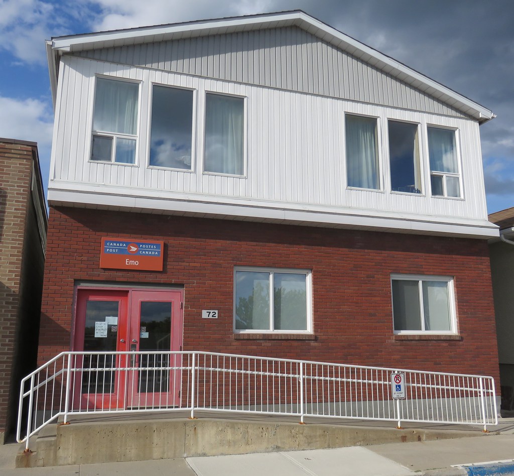 Post Office P0W 1E0 (Emo, Ontario) Emo, Ontario is a quain… Flickr
