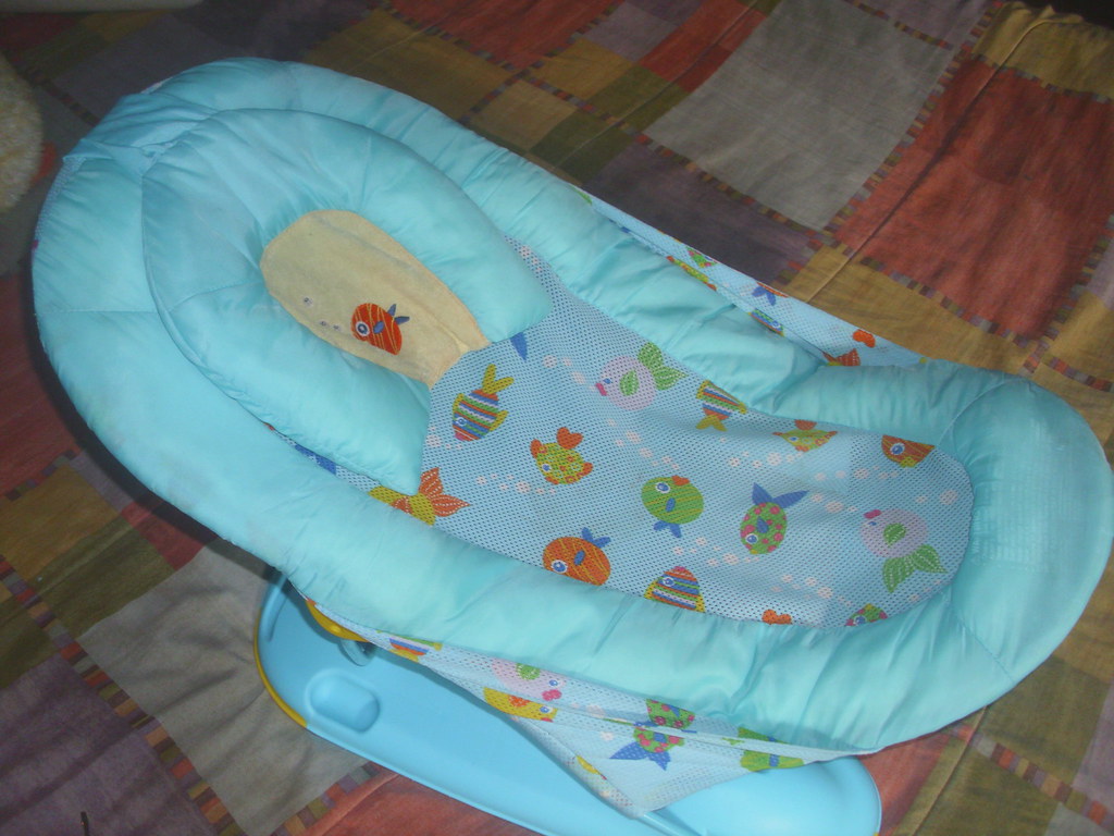 Summer Infant used Bathing Reclining Bath Seat Baby Bath… Flickr