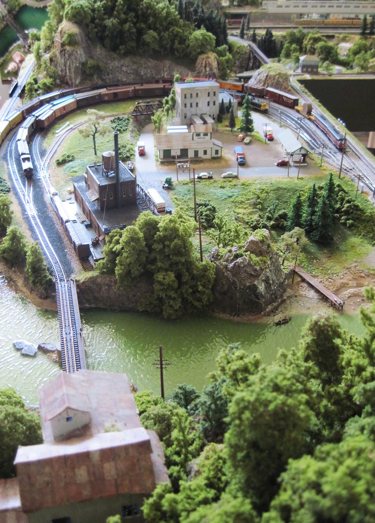 N Scale "Lines East" Custom Model Railroad This is a thre… Flickr