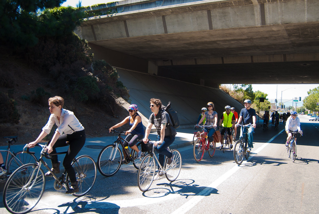 San Jose Bike Tour Photo by Sergio Ruiz SPUR Flickr
