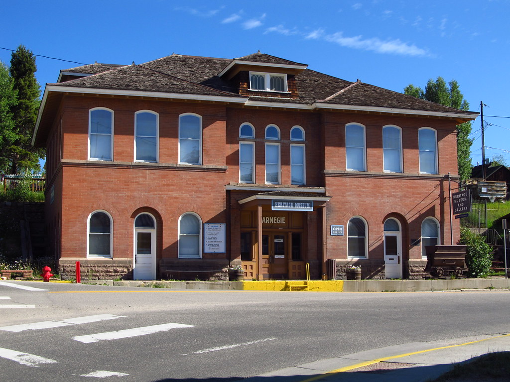 Leadville, Colorado Carnegie Library (1904) Located at an … Flickr