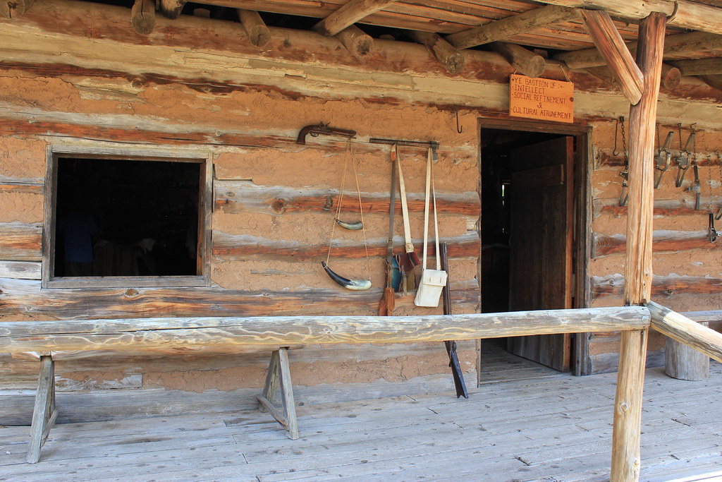 Red River Trading Post Taken from the Museum of the Great … Flickr