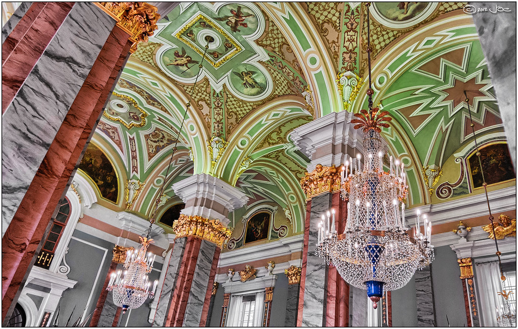 Peter and Paul Cathedral, St. Petersburg The ceiling of th… Flickr
