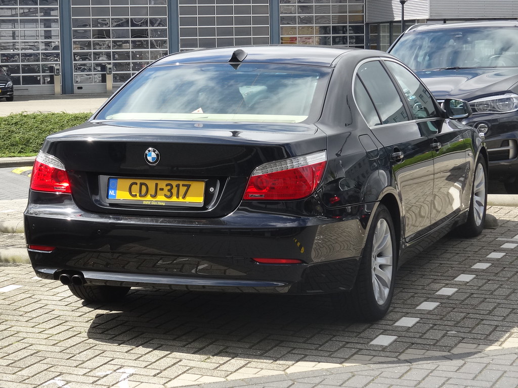 Den Haag BMW with CDJplates The BMW 5series (20032010)… Flickr