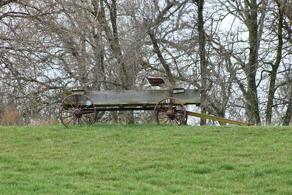 IMG_0248 Old buckboard wagon. Lamoni, Iowa Melissa Johnson Flickr