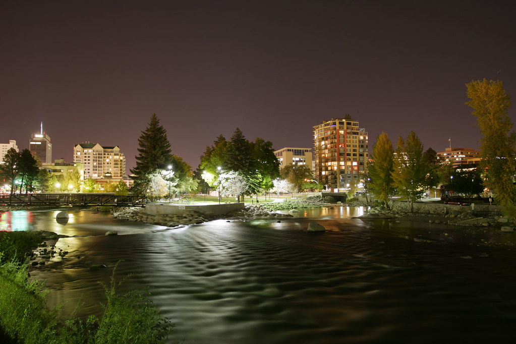 Truckee River downtown Reno, NV Brennan O'Keefe Flickr