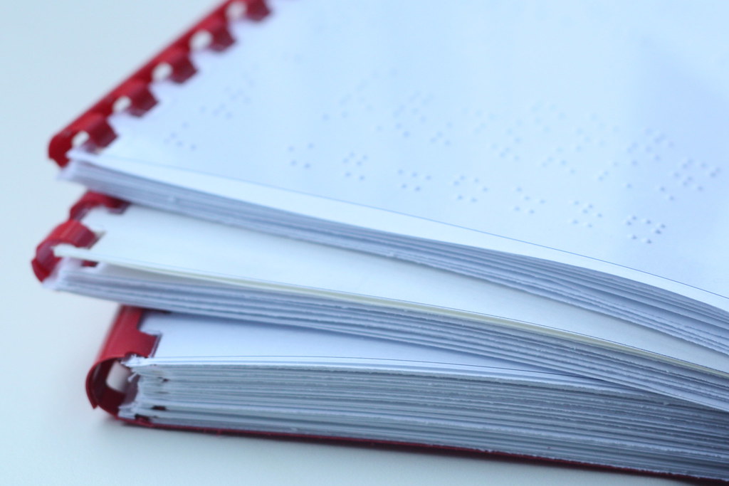 My First Braille Books These are my first three Braille bo… Flickr