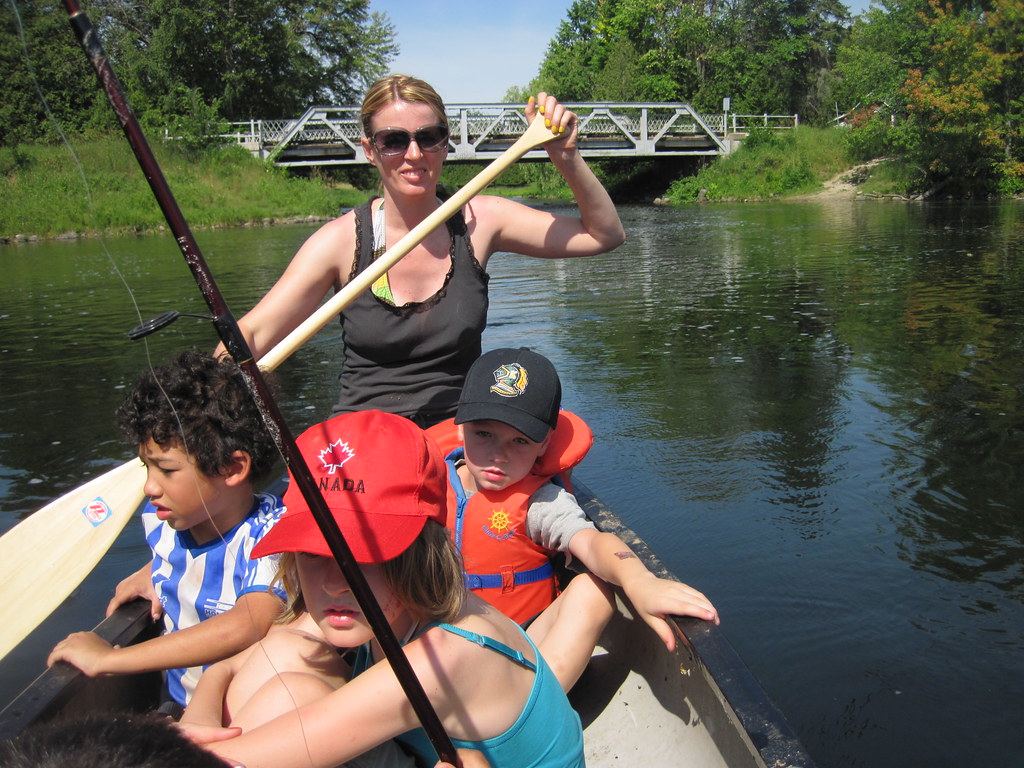 ottawa Carrie paddling canoe Mel James Flickr