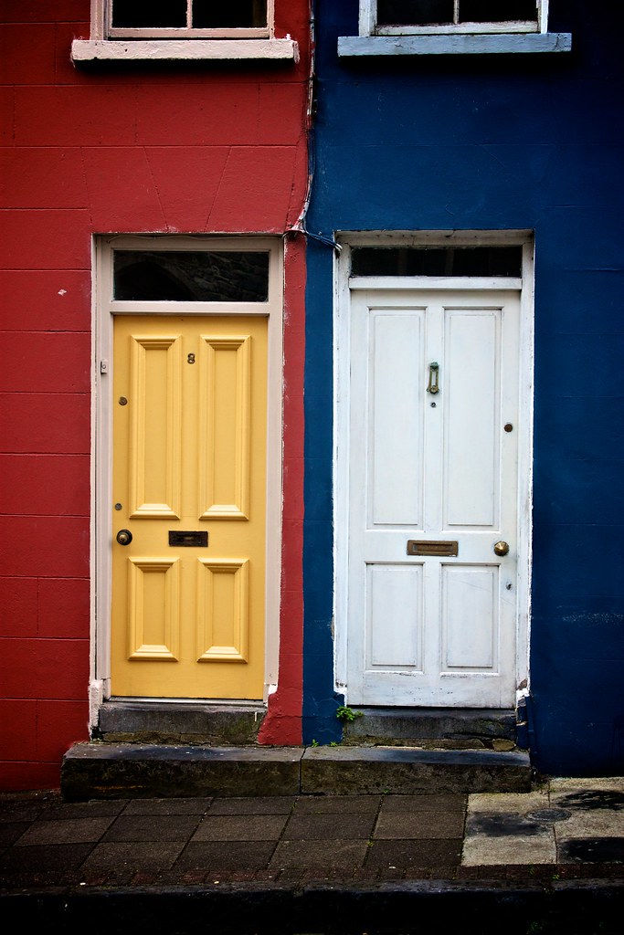 Interesting doors Limerick Waz1983 Flickr