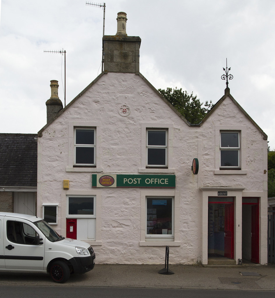 Bonar Bridge Post Office Post Office at Bonar Bridge Flickr