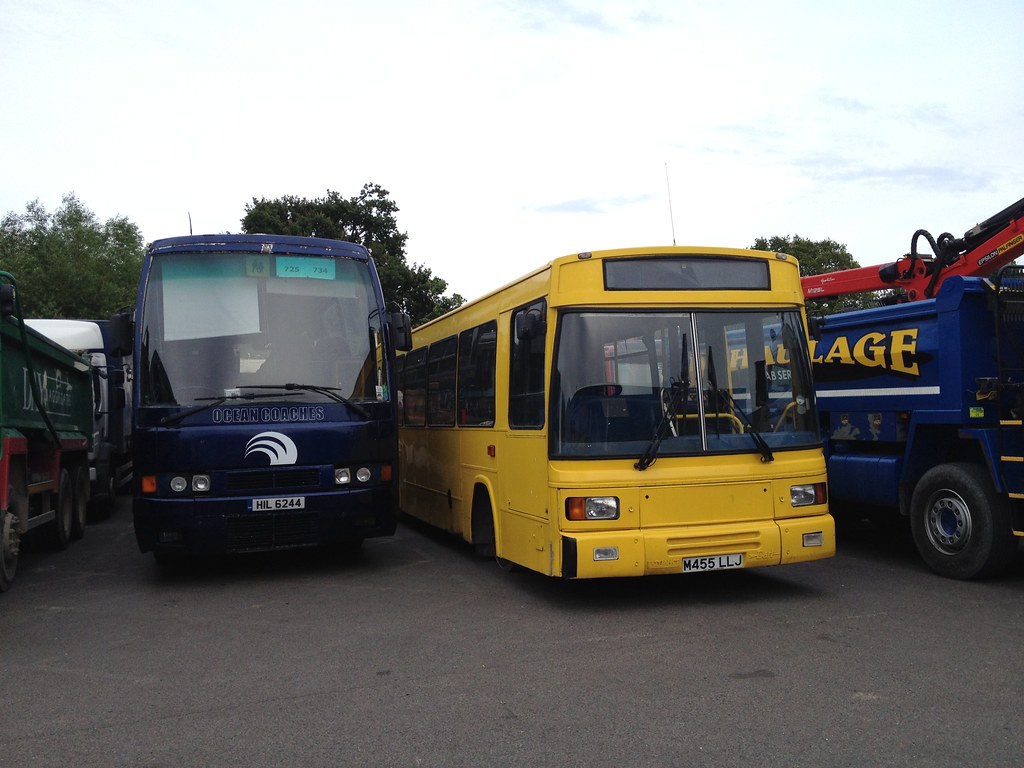 Ocean Coaches HIL 6244 & Dart M455 LLJ Seen at MC Truck & … Flickr