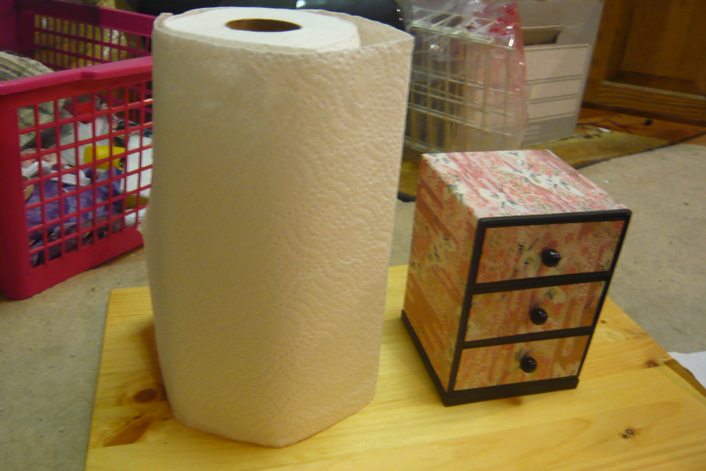 Japanese Decorative Box Pink. Paper towel used for perspec… Flickr