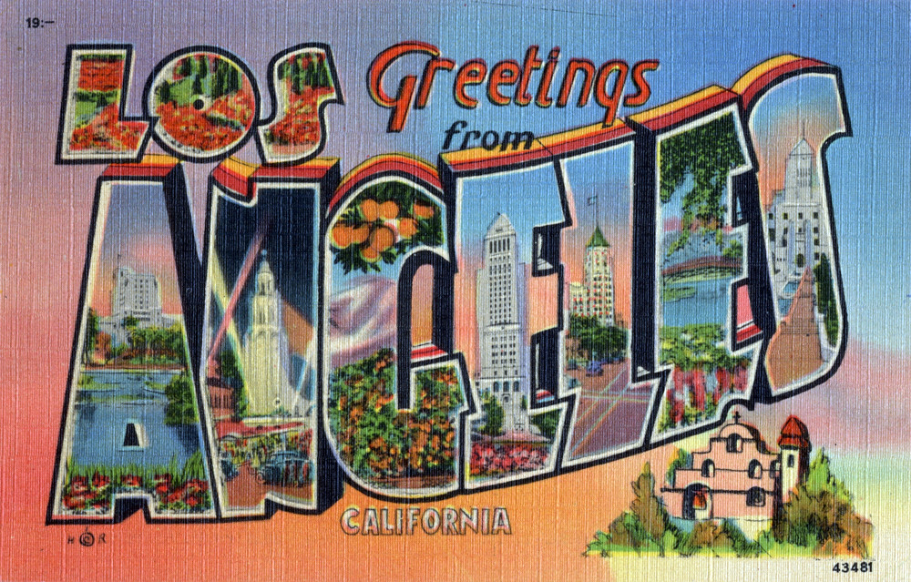 Greetings from Los Angeles, California Large Letter Post… Flickr