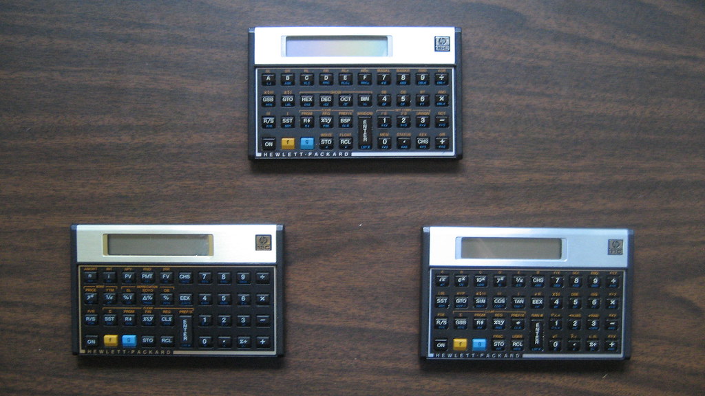 Hewlett Packard Reverse Polish Notation Calculators Flickr