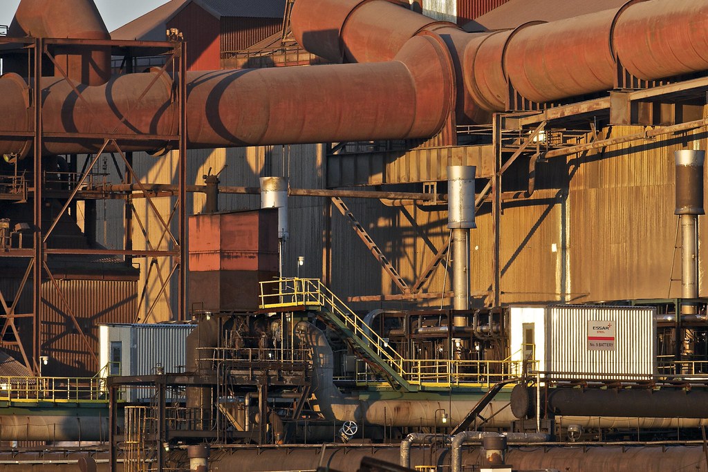 cokemaking, essar steel algoma, sault ste. marie, ontario Flickr