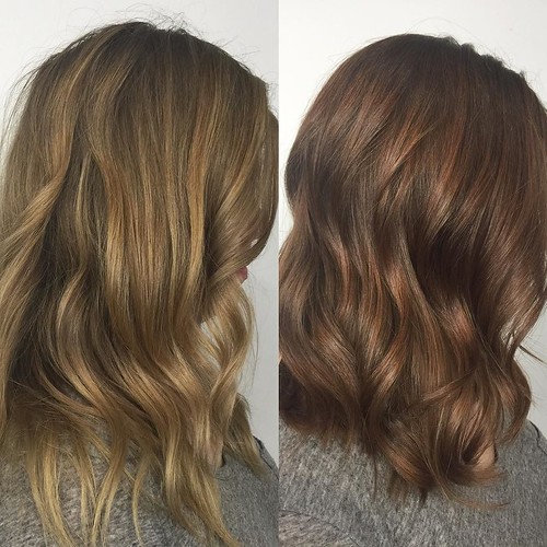 Cut and autumnal gloss by tracythebarber. Call 31298802… Flickr