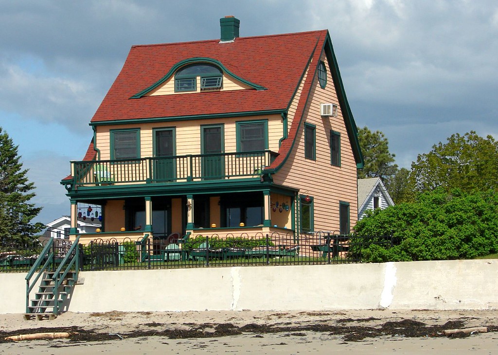 House on Drake's Island Beach, Wells, Maine House on Drake… Flickr