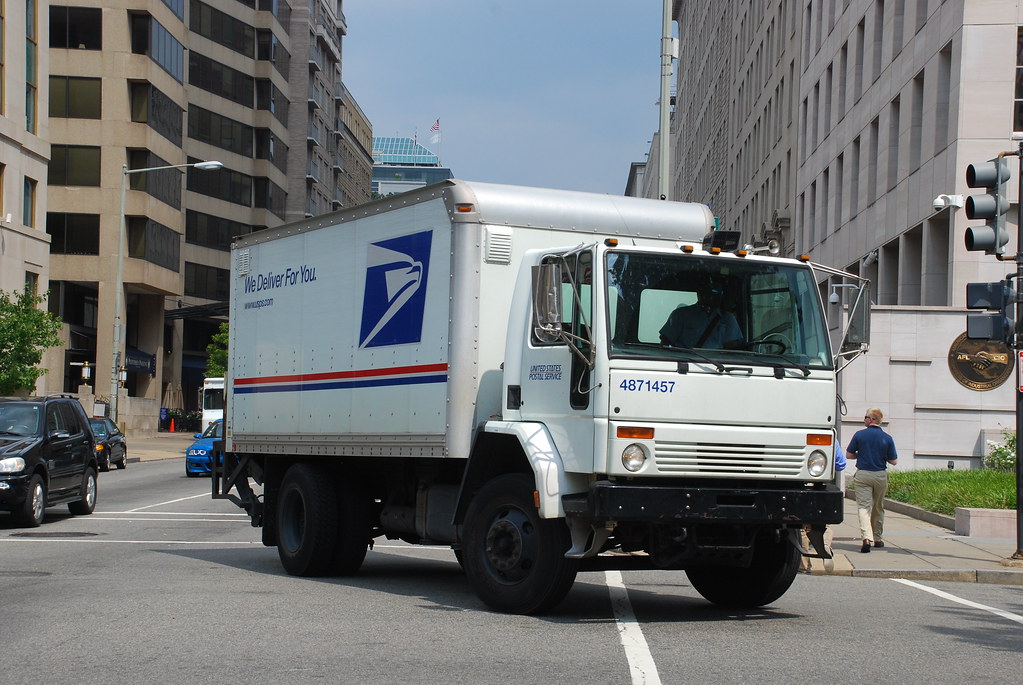 USPS Sterling truck in Washington D.C. This is the former … Flickr