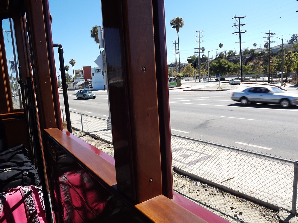 Riding the BIG RED CARS of San Pedro 2 of the Red Cars, 50… Flickr