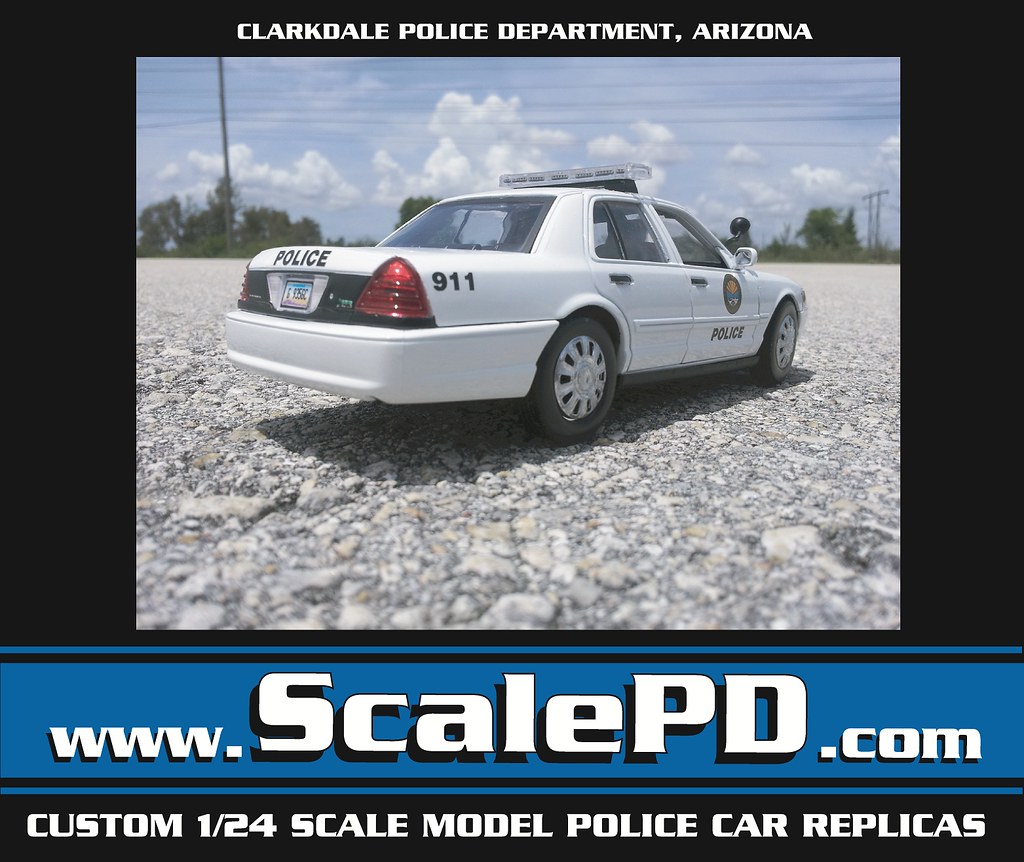 Clarkdale Police Department, Arizona 1/24 Scale Police Car… Flickr